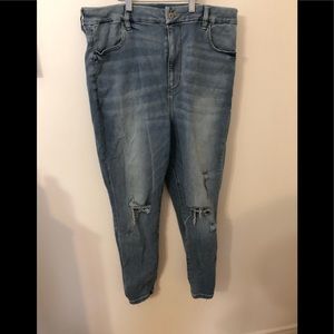 Curvy highest rise jeggings from American eagle